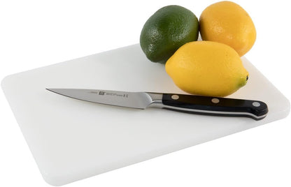 Small Bar Board 10 x 6 Inch Professional White Plastic for Kitchen, 3 Pack