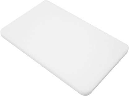 Small Bar Board 10 x 6 Inch Professional White Plastic for Kitchen, 3 Pack