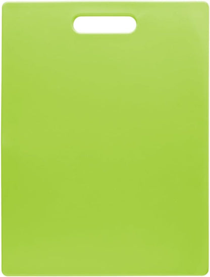 Classic Jelli Cutting Board with Handle, 9 by 15 inches, White Granite Pattern