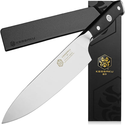 Carving Knife - 12 inch - Dynasty Series - Razor Sharp - Granton Edge - Forged ThyssenKrupp German High Carbon Stainless Steel - G10 Garolite Handle with Blade Guard