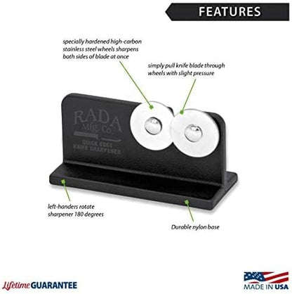 Regular Paring (R101) with Sharpener, Silver, Pack of 3