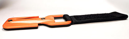 Trilobite Webbing and Line Knife - Belt Mounted