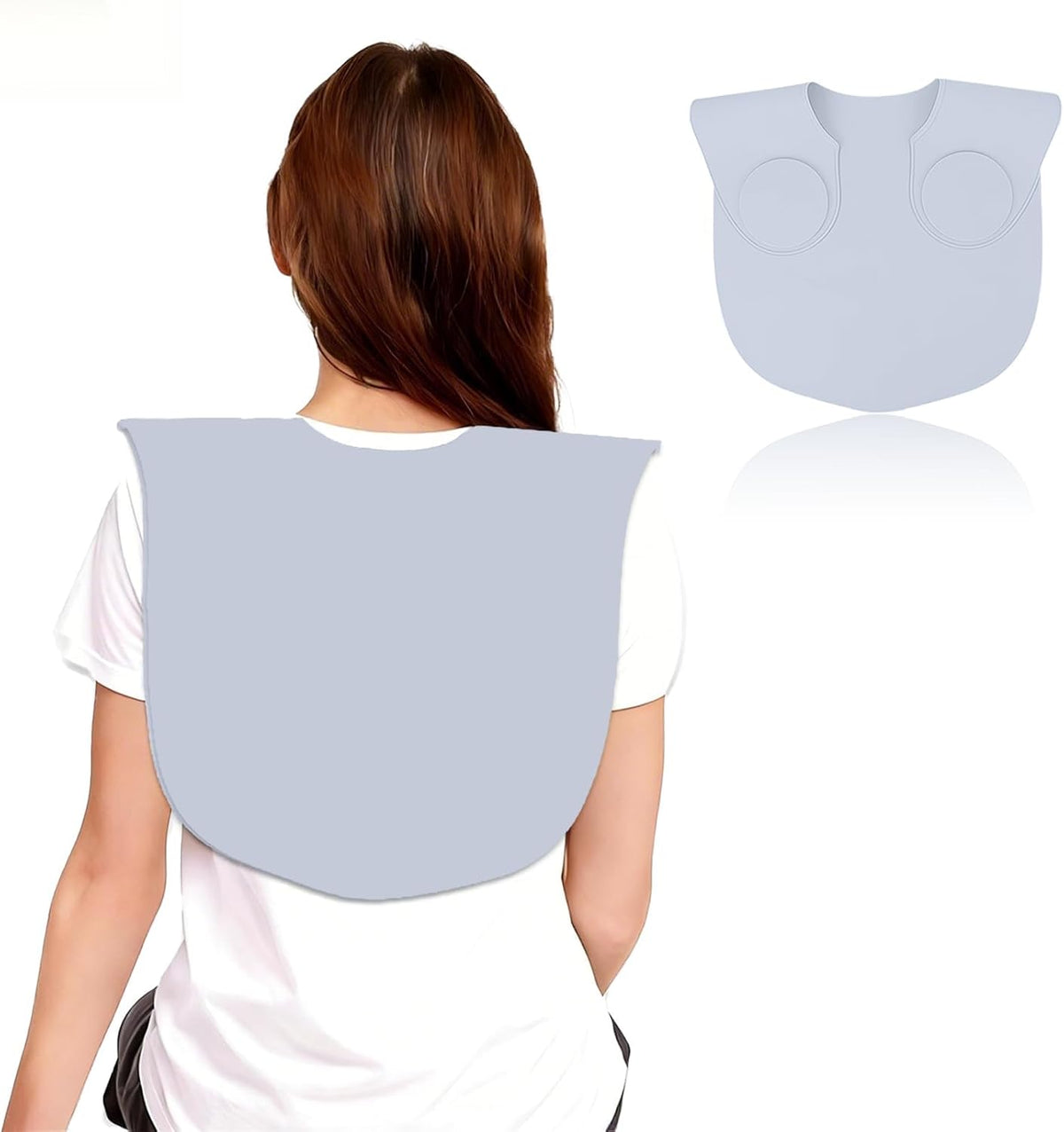 Silicone Hair Cutting Collar, Non-slip Hair Cutting Mat Haircut Cape Catcher Neck Wrap Guard Neck Fitting Accessories