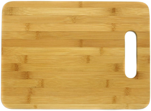 Select Bamboo Cutting Board, 12.5 x 9.5 inch, Natural