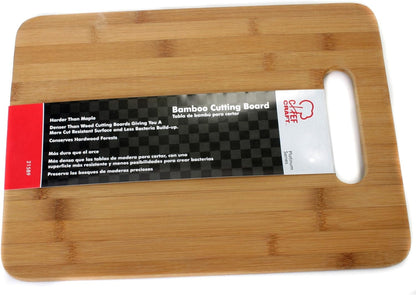 Select Bamboo Cutting Board, 12.5 x 9.5 inch, Natural