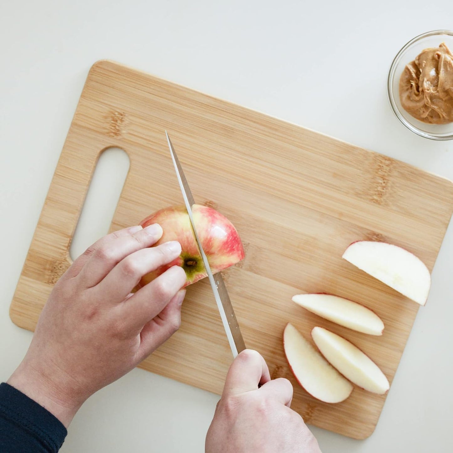 Select Bamboo Cutting Board, 12.5 x 9.5 inch, Natural