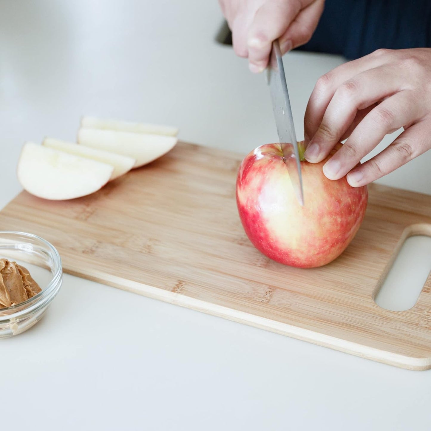 Select Bamboo Cutting Board, 12.5 x 9.5 inch, Natural