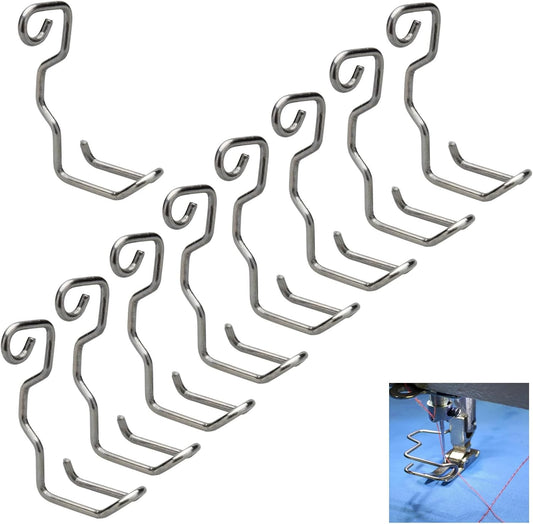 10 Pack Sewing Machine Finger Guard Safety Protector to Prevent Hands Hit Needle for Singer Classic Juki Consew Yamata Brother Strong Tough Chain Stitch Machines Beginner Sewer