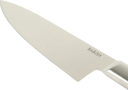 8-Inch Chef Knife – High-Carbon 1.4116 German Steel Kitchen Knife with Light Pakka Wood Handle, Full-Tang Razor Sharp Chef’s Blade for Chopping, Slicing, Dicing & Everyday Prep
