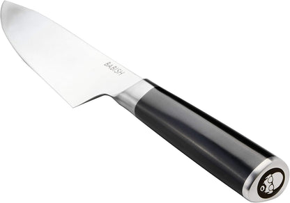 8-Inch Chef Knife – High-Carbon 1.4116 German Steel Kitchen Knife with Light Pakka Wood Handle, Full-Tang Razor Sharp Chef’s Blade for Chopping, Slicing, Dicing & Everyday Prep