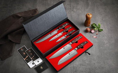 Meat Cleaver Knife, 7 Inches German Stainless Steel Chef Cleaver Knife,Vegetable Meat Cleaver,Multifunction Chopper Butcher Knife,Chinese Chef Knife, Ultra Sharp, Red Sandalwood Handle