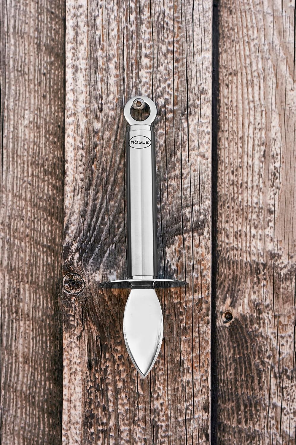 Rösle Stainless Steel Oyster Knife, 6.6-inch