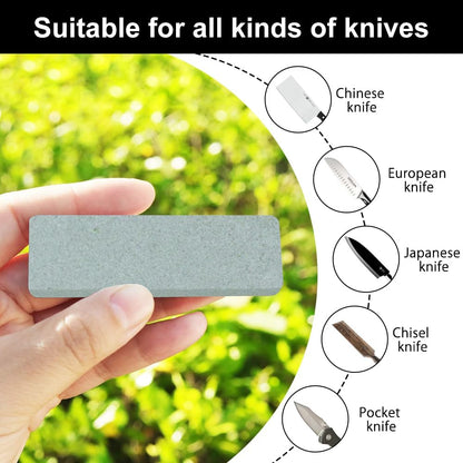 1PCS Pocket Sharpening Stone, Mini Pocket Knife Sharpener Stone Diamond Whetstone Stone Silicon Carbide Coarse Sharpening Stone Tool for Scissors Knives Outdoor Kitchen (3.15 x 0.46 x 0.39inch)