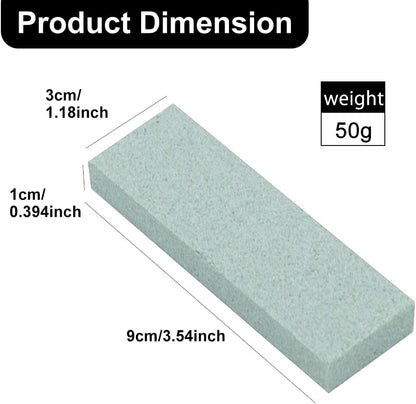 1PCS Pocket Sharpening Stone, Mini Pocket Knife Sharpener Stone Diamond Whetstone Stone Silicon Carbide Coarse Sharpening Stone Tool for Scissors Knives Outdoor Kitchen (3.15 x 0.46 x 0.39inch)