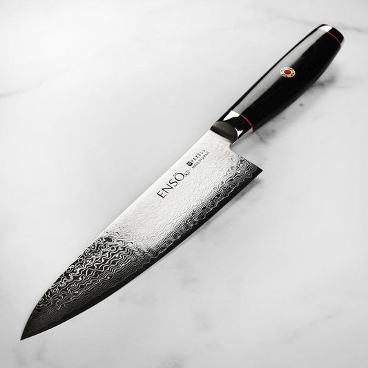 SG2 Chef's Knife - Made in Japan - 101 Layer Stainless Damascus Gyuto, 8"