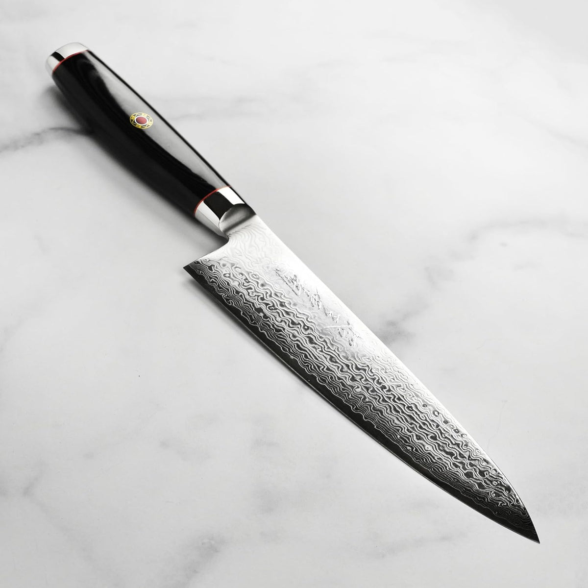 SG2 Chef's Knife - Made in Japan - 101 Layer Stainless Damascus Gyuto, 8"
