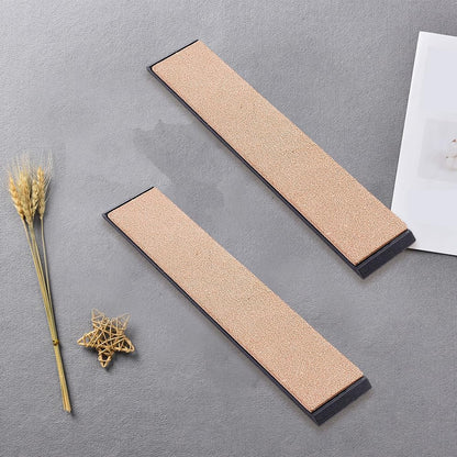 Cowhide Leather Strop Sharpening Stone Genuine Leather Sharp Edges Strop Rectangular Stropping Honing Strop Sharpener Polishing Woodcarving Tools for Knife Sharpening Polish