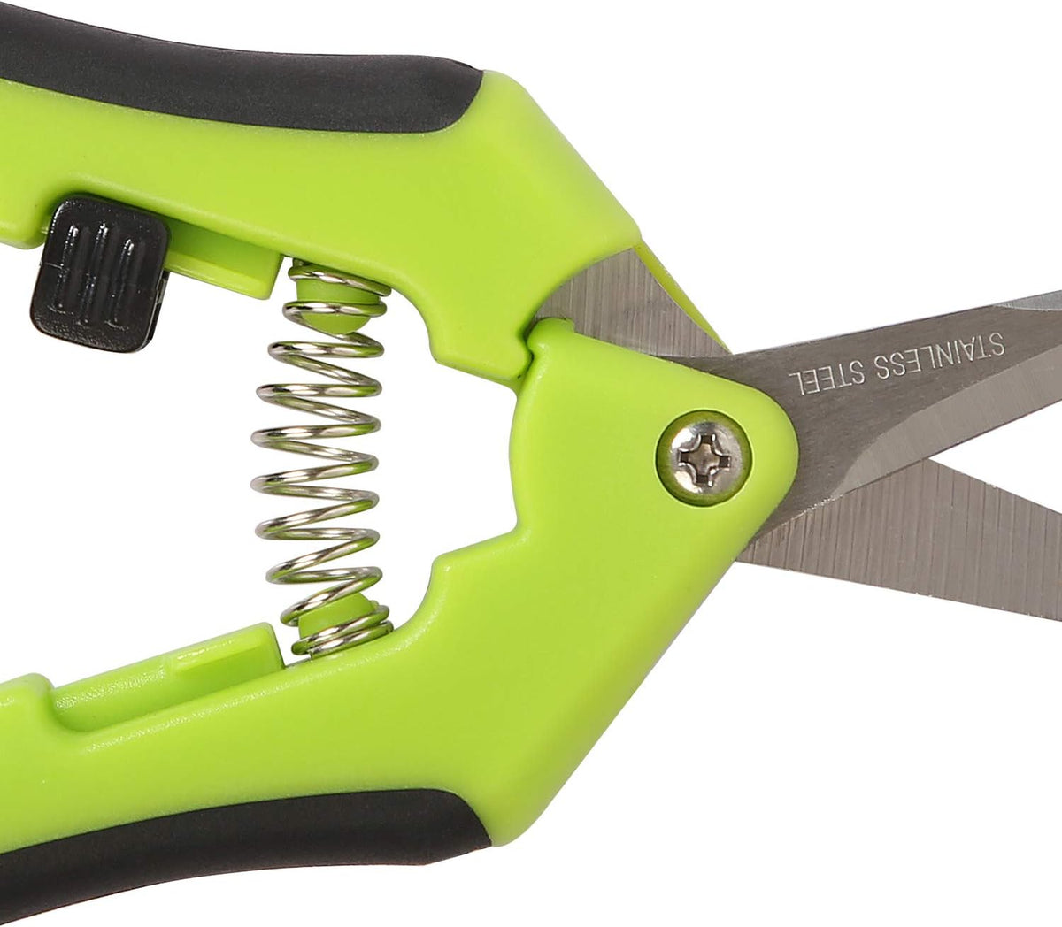8 Pack 6.5 Inch Bud Trimming Scissors, Professional Stainless Steel Gardening Hand Pruners Micro-Tip Pruning Snips with Straight Blades for Trimming Garden Herb Plants Flowers