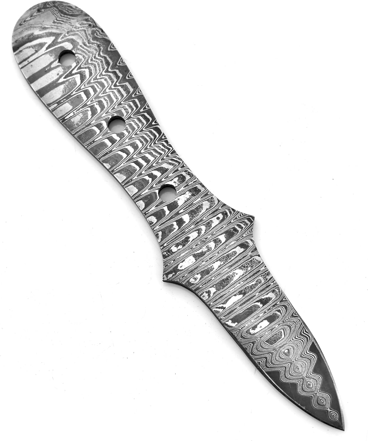 7 Inch Oyster Knife Blank Blade for Knife Making, Stainless Steel, Full Tang, Customizable Handle, Ready to Shuck Oysters