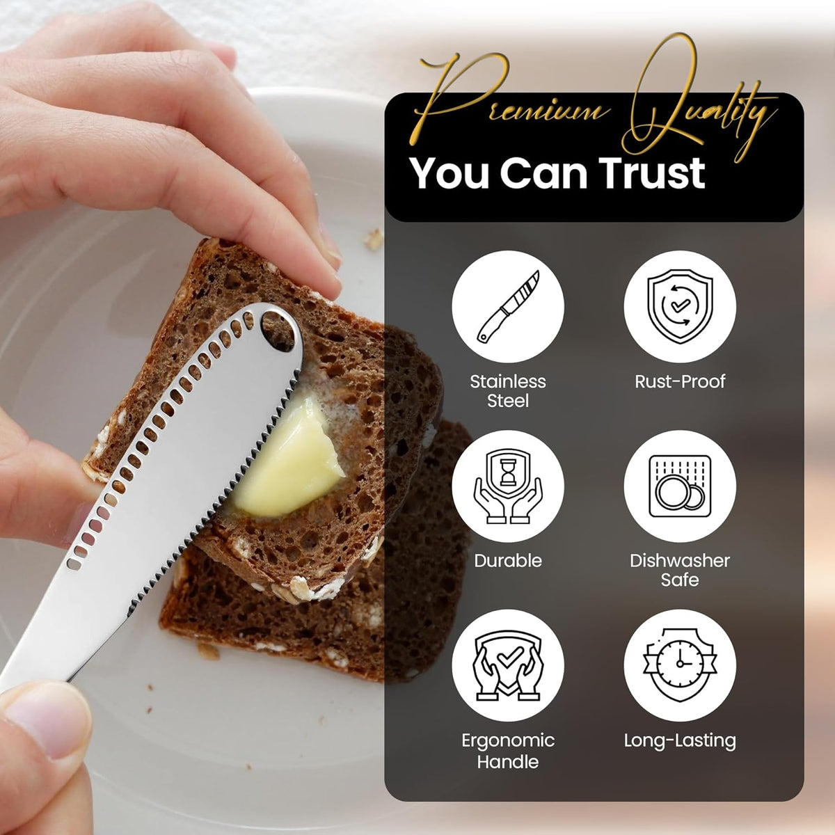 Stainless Steel Butter Knife (2)