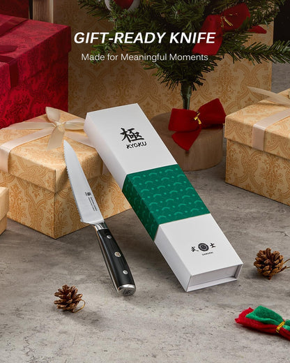 5.5" Serrated Utility Knife - German Steel Tomato Sandwich Knife