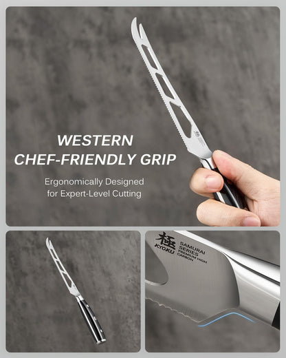 5.5" Serrated Utility Knife - German Steel Tomato Sandwich Knife