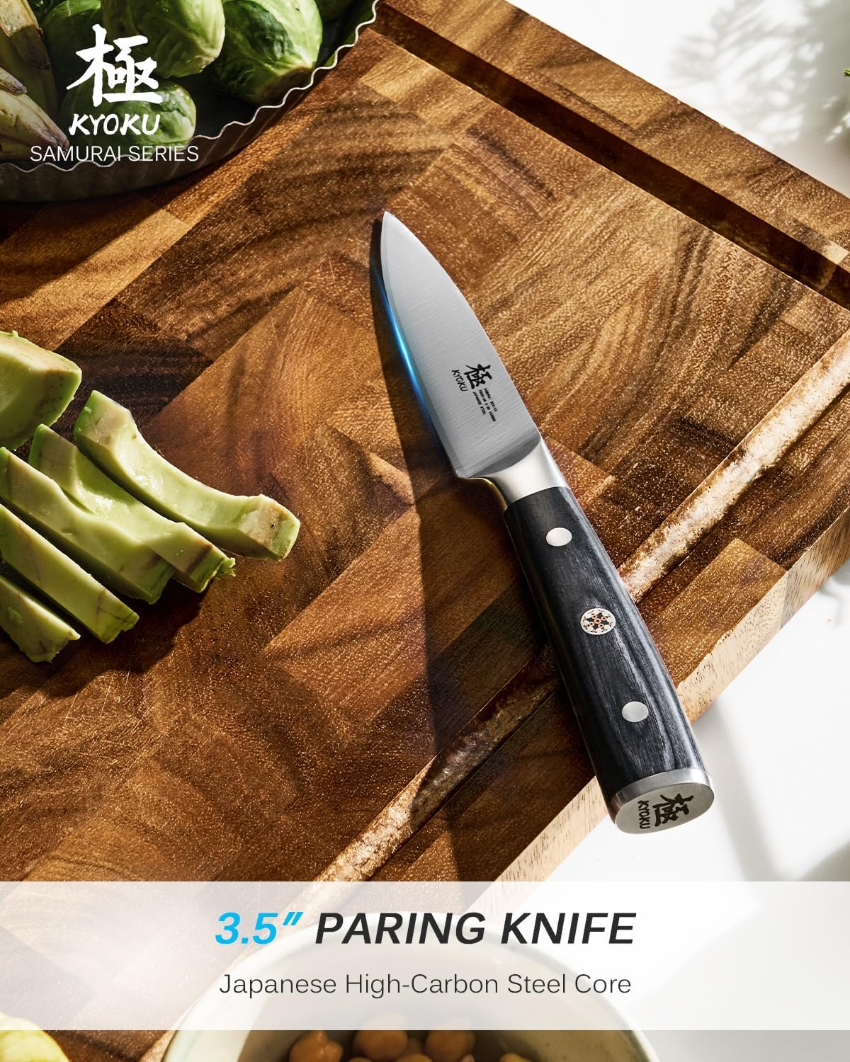 5.5" Serrated Utility Knife - German Steel Tomato Sandwich Knife