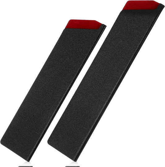 Knife Sheath 2 Pieces Knife Covers Universal Blade Protective Guards Non-Scratch Felt Lining Kitchen Knives Sheaths, 9 Inch 10 Inch