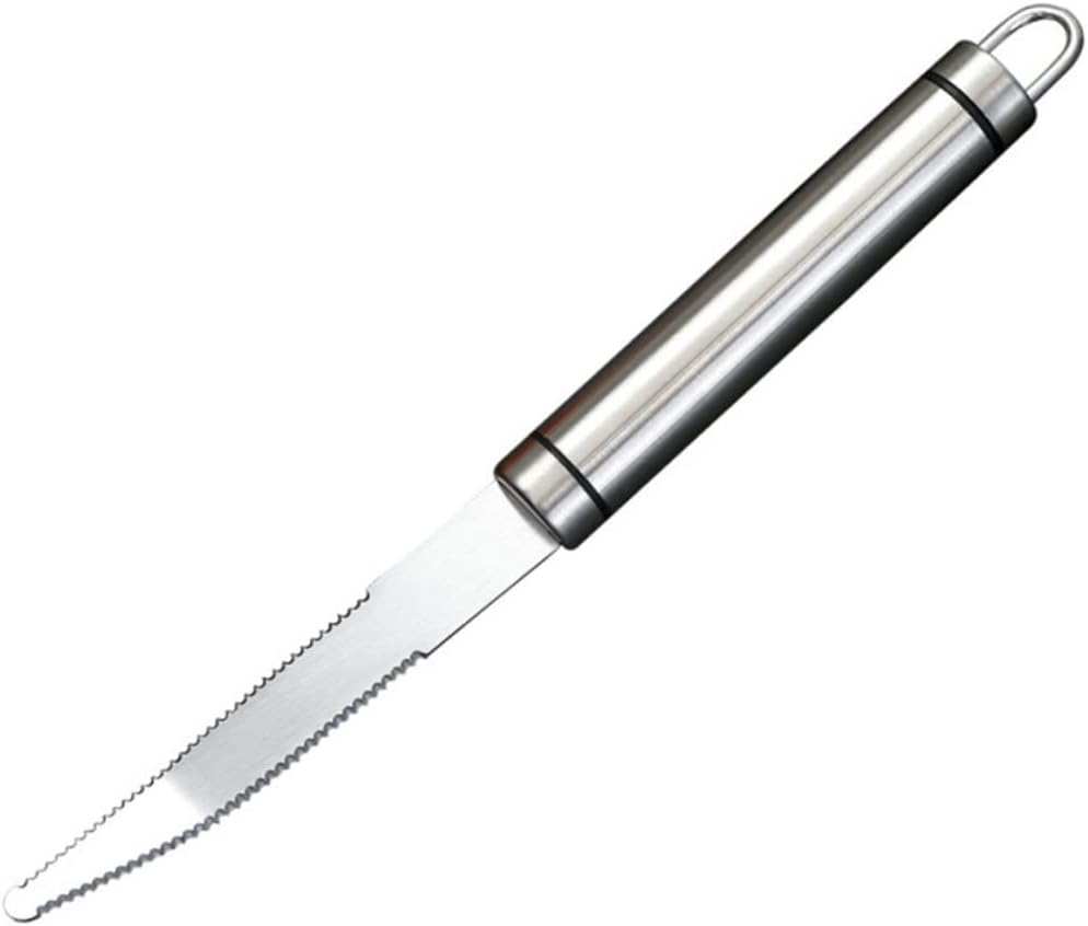 Stainless Steel Multipurpose Fruit Peeler Grapefruit Knife Peeling Tool for Oranges Grapefruits and More Comfortable to Clean for Kitchen Use