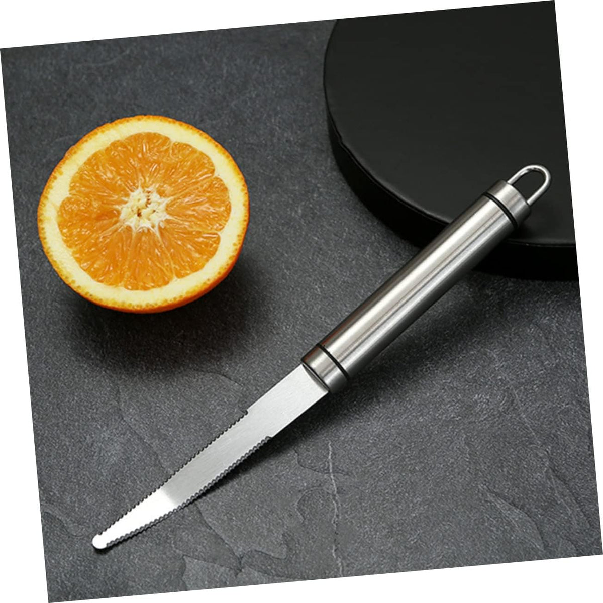 Stainless Steel Multipurpose Fruit Peeler Grapefruit Knife Peeling Tool for Oranges Grapefruits and More Comfortable to Clean for Kitchen Use