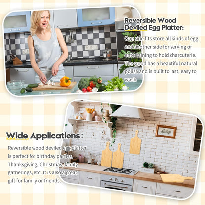12 Pcs Bulk Wood Cutting Board with Handle Cutting Board for Laser Engraving, 11" x 5" Bamboo Serving Trays Charcuterie Trays for Customized Wedding Housewarming Mom Christmas Gift Party Favor