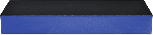 1 Micron 2"x6" Nanocloth Knife Strop (unloaded)-3/4" thick Acrylic, Premium Strop for Diamond Emulsions Blue