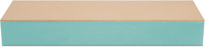 1 Micron 2"x6" Nanocloth Knife Strop (unloaded)-3/4" thick Acrylic, Premium Strop for Diamond Emulsions Blue