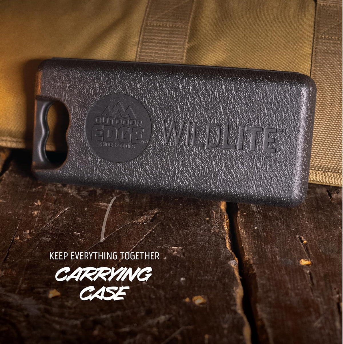 WildLite - 6-Piece Field to Freezer Hunting & Game Processing Knife Set with Gut Hook Blade, Caping Knife - Hunting Knives for Gutting Deer with Case - Deer & Elk Accessories