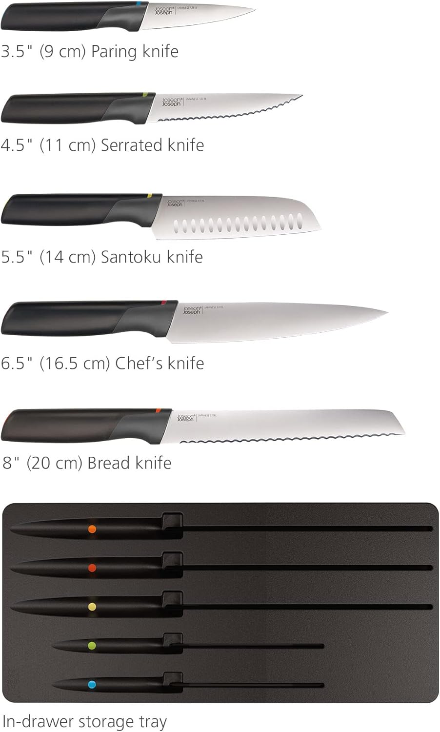 Elevate Knives Store 5-Piece Set