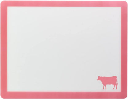 Kitchen Flexible Cutting Board Mat Set, Color-Coded with Icons, Food-Grade Nonporous BPA-Free Plastic, Set of 4