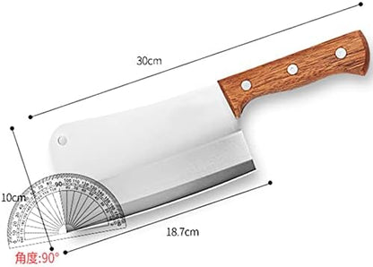 Chef Knife in High Meat Cleaver, Butcher Knife, Professional Bone Cleaver Knife,kitchen cleaver,Chef knife cleaver with gift box(German Steel Kitc