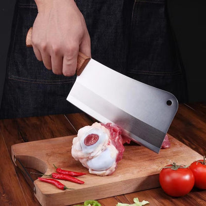 Chef Knife in High Meat Cleaver, Butcher Knife, Professional Bone Cleaver Knife,kitchen cleaver,Chef knife cleaver with gift box(German Steel Kitc