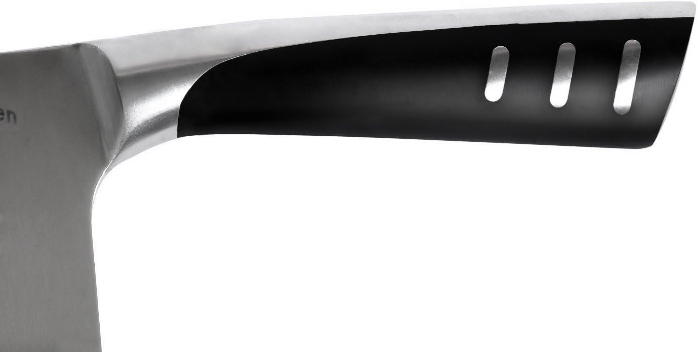 7 inch Cleaver Knife Stainless Steel Chef Butcher Knives for Meat, Vegetable Multipurpose Kitchen Chef Knife Chopping Bone