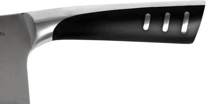 7 inch Cleaver Knife Stainless Steel Chef Butcher Knives for Meat, Vegetable Multipurpose Kitchen Chef Knife Chopping Bone