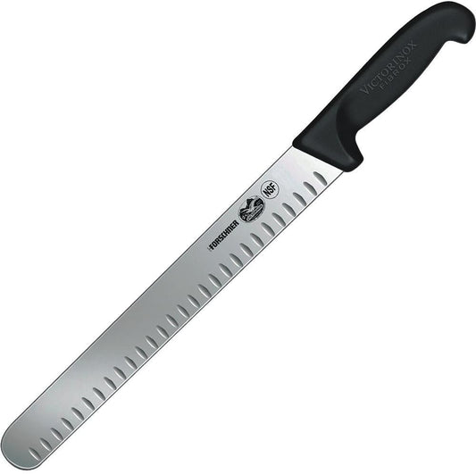 Fibrox Pro Slicing Knife, Granton Blade, 12-Inch