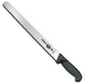 Fibrox Pro Slicing Knife, Granton Blade, 12-Inch