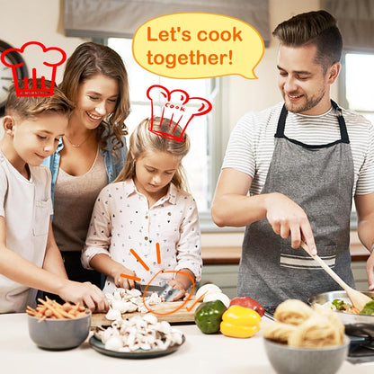 Panda Finger Guards Set with Gifts Box, 2 PCS Stainless Steel Cutting Protector for Children & Beginner