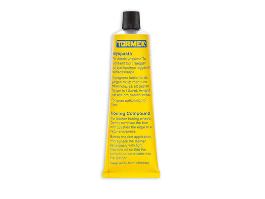 Honing Compound PA70 for Use with Sharpening Grinders T-7, T-4, and T-3, and also other leather strops. Creates Razor Sharp Edges on Knives and Tools. | Stropping compound for knives and tools, 3 micron abrasive, 70 g paste, 6000-8000 grit