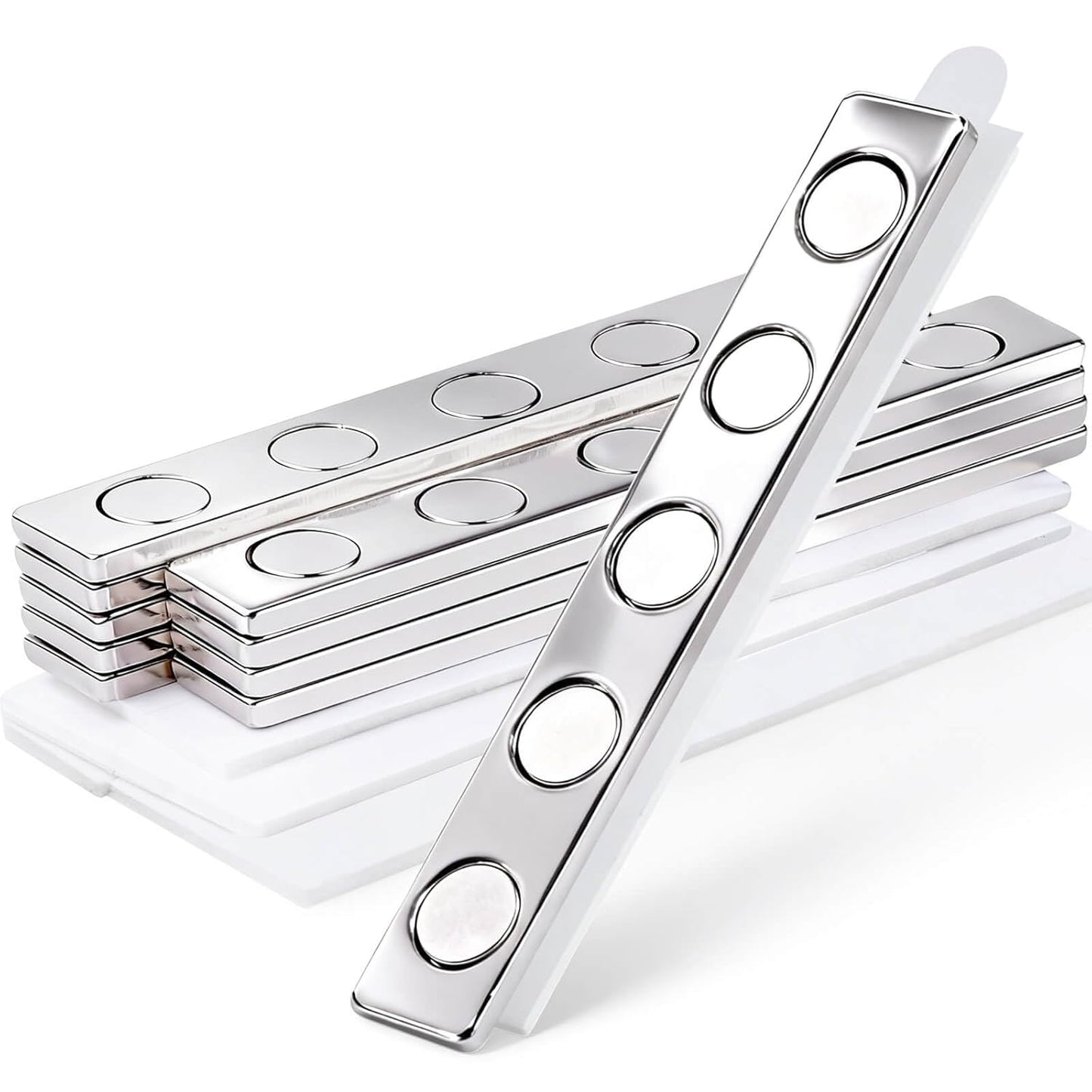 MIN CI 30X10X3mm Rare Earth Magnets Strip, Pack of 26