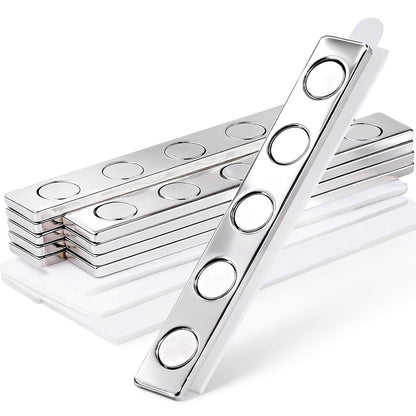 MIN CI 30X10X3mm Rare Earth Magnets Strip, Pack of 26