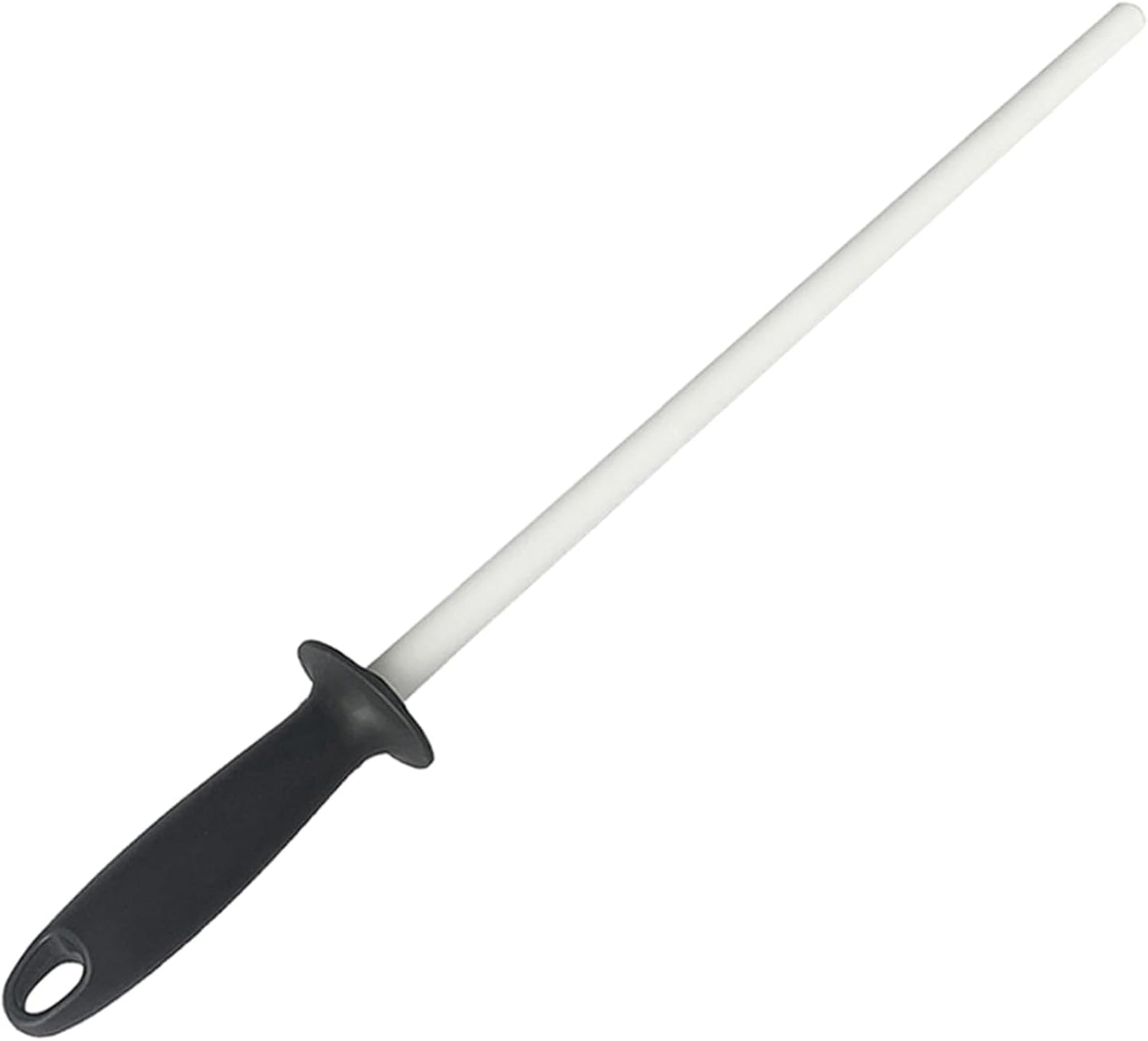 Ceramic Cutter Sharpener Honing Rod Professional Sharpening Tool Stick Ceramic Rod for Kitchen Professional Sharpening Tool