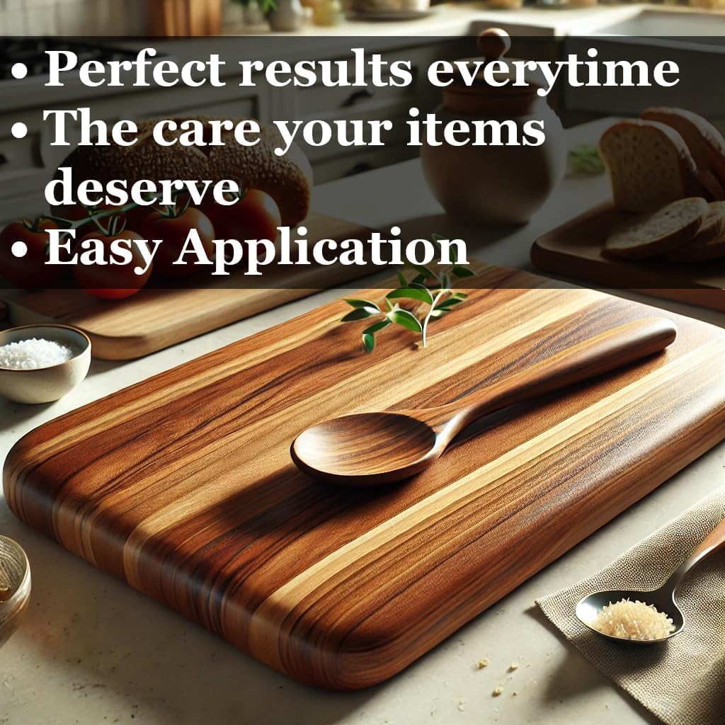 Cutting Board Gel, Beeswax and Mineral Oil, 8 fl.oz | Beeswax and Mineral Oil Treatment, Food Grade, Butcher Block Conditioner, Cutting Board & Charcuterie Board Wax, USA Made