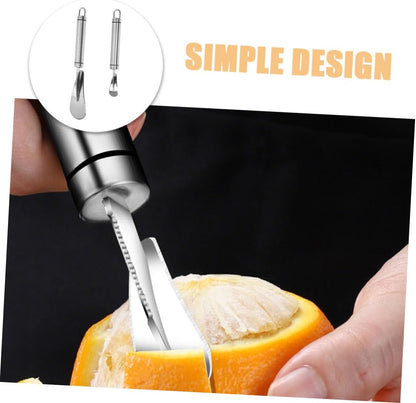 2pcs Multi-purpose Fruit Peeler Pomelo Opener Citrus Peelers Grapefruit Knife Kitchen Peel Tools