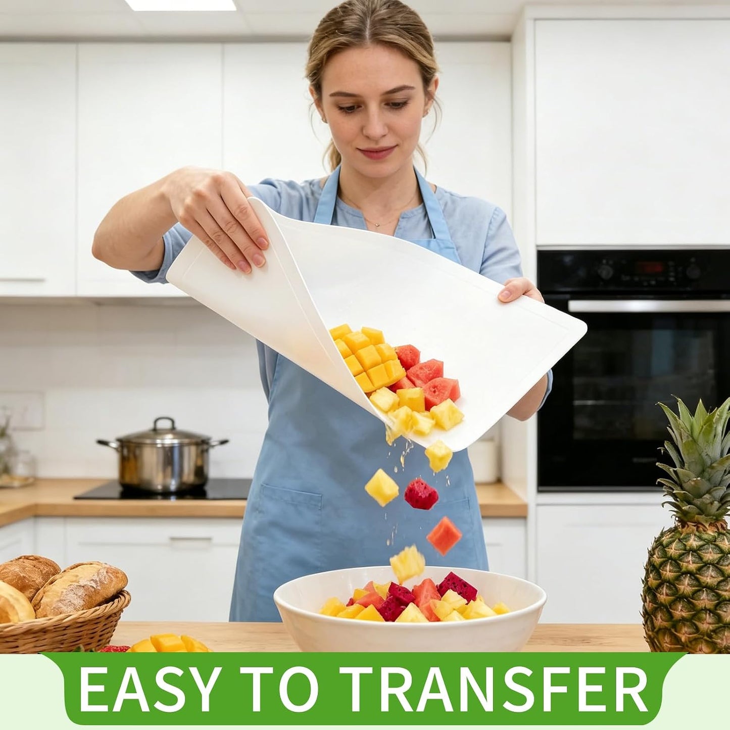20 Pack Non-slip Disposable Cutting Boards for Kitchen&Commercial